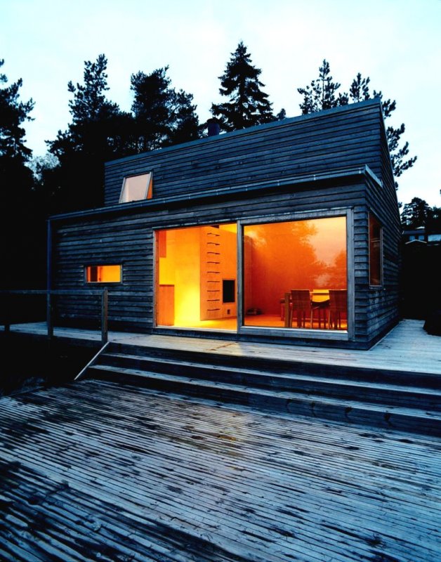 Barn House с плоской крыши