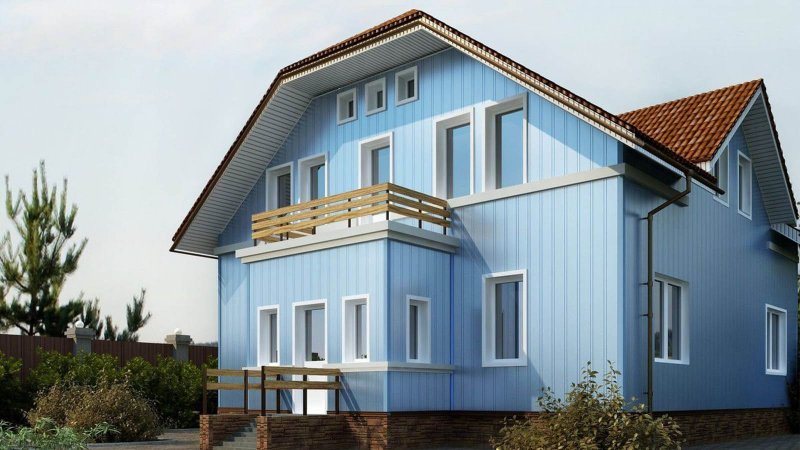 Сайдинг акриловый Quadrohouse