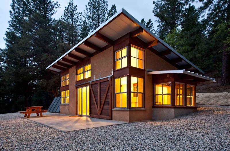 Проект tiny House односкатный