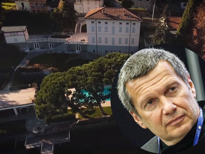 Владимир Соловьев в Италии
