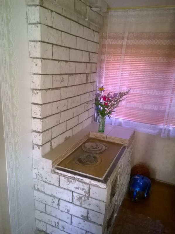Как облагородить печь на даче фото