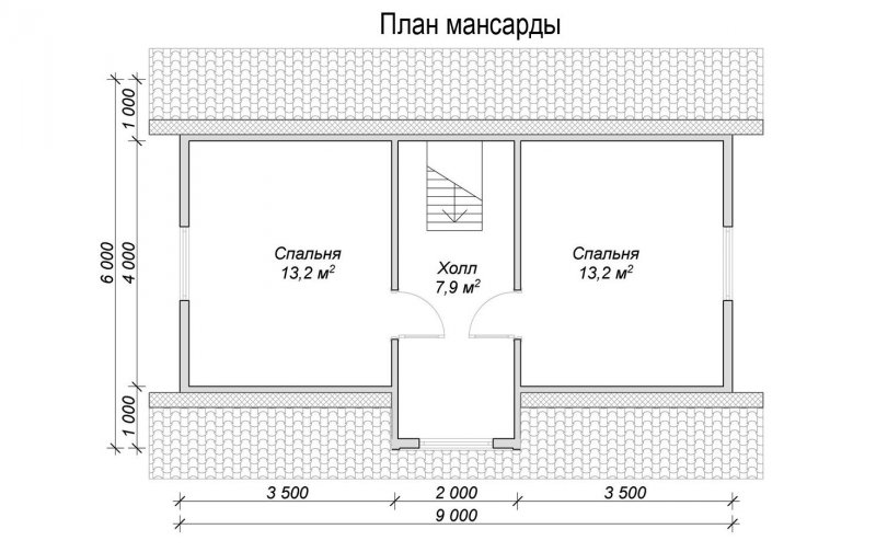 Планировка дачного дома 6 на 9 одноэтажного