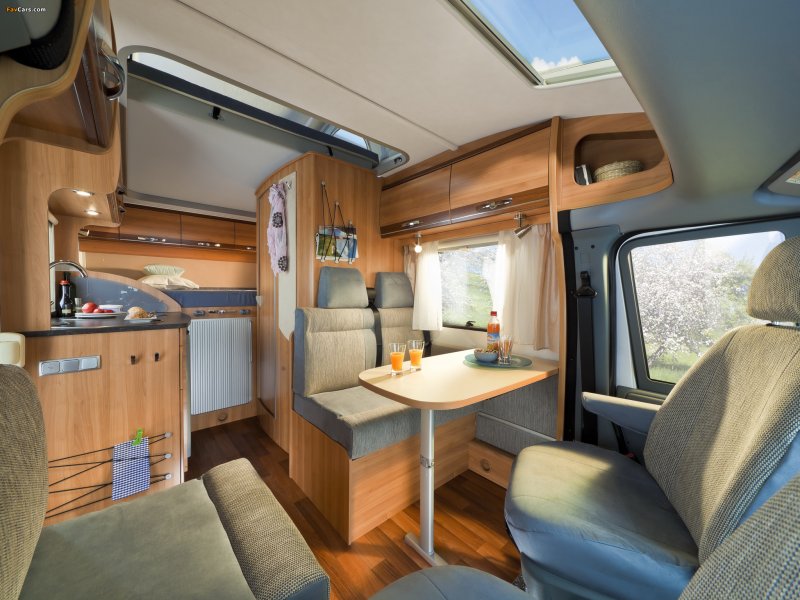 Ford Transit Camper van Interior