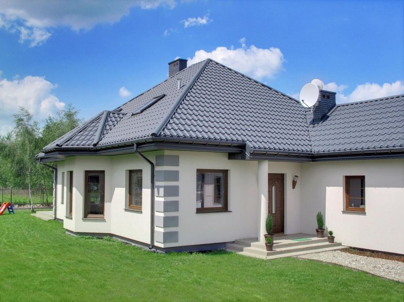 Серая крыша
