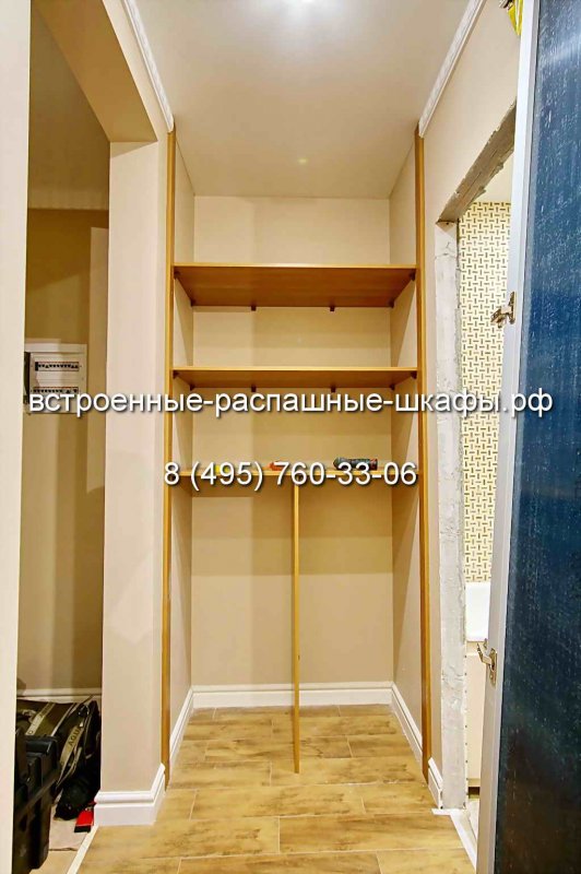 Гардеробные в кладовке