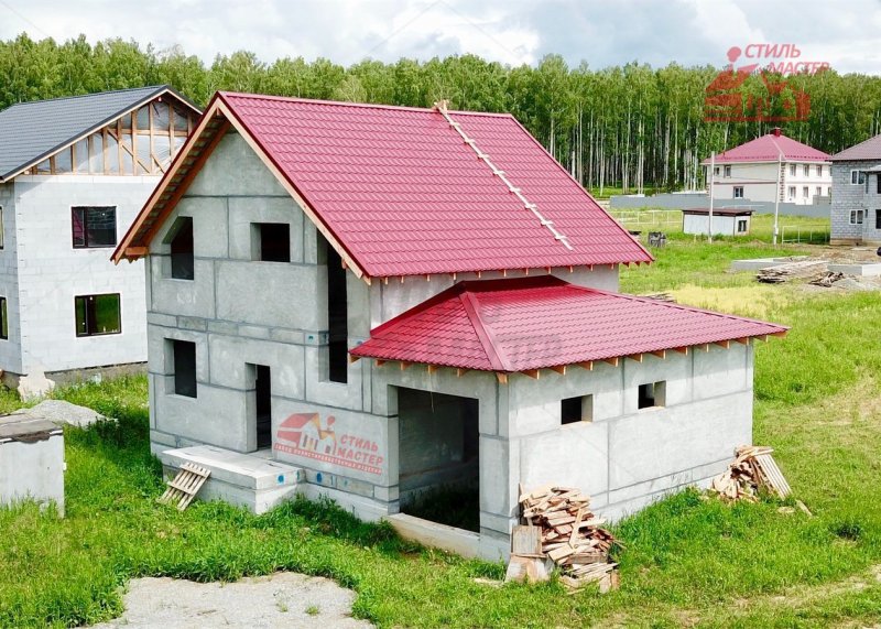 Домик из полистиролбетона