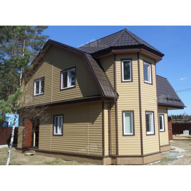 Сайдинг Docke цвет карамель