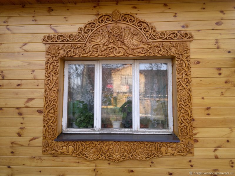 Деревянная обналичка на окна