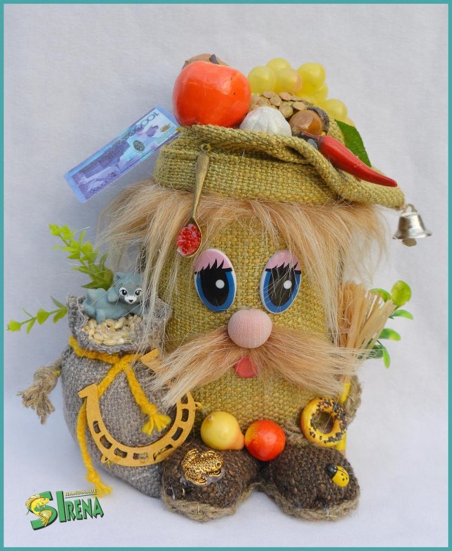 Кузя Домовенок из Мешковины