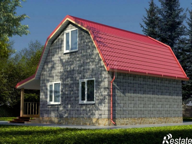 Дом из шлака