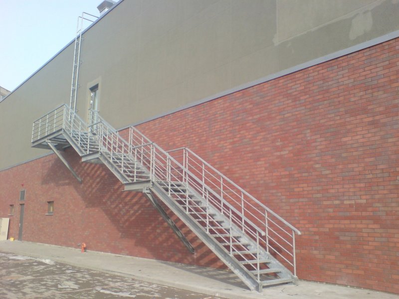 Наружные открытые лестницы