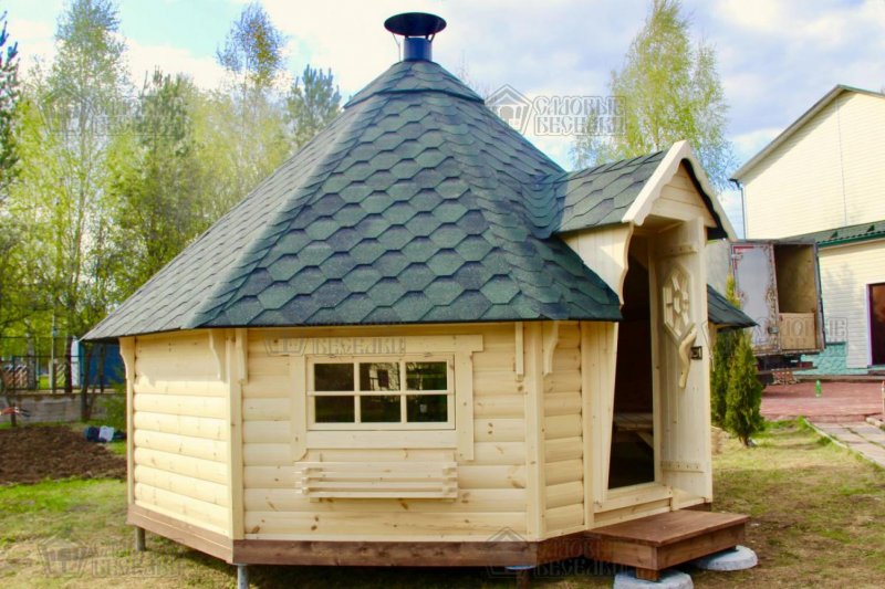 Финский гриль домик Лапландия
