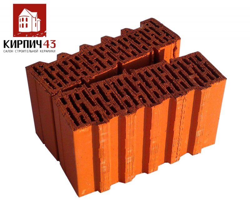 Керамические блоки Porotherm 38