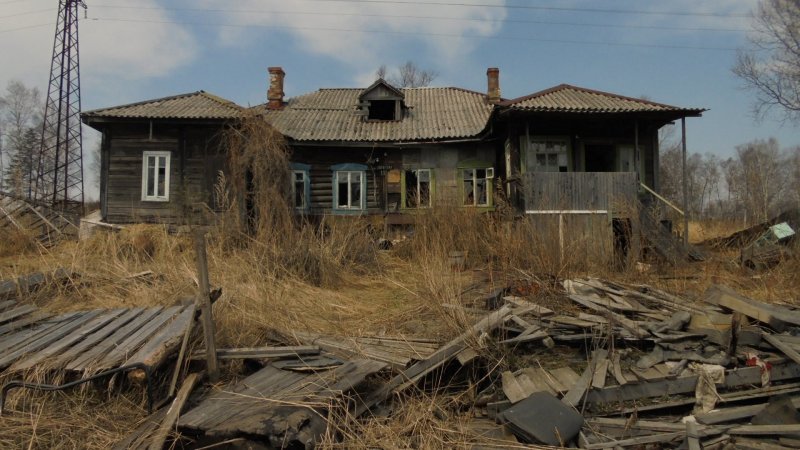 Тайга заброшеные деревни
