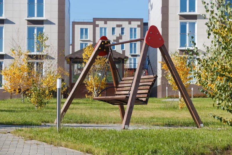 Двор в поселке