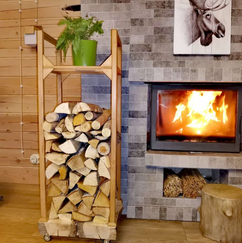 Уличная дровница Vuoksa-Wood «10 сот»