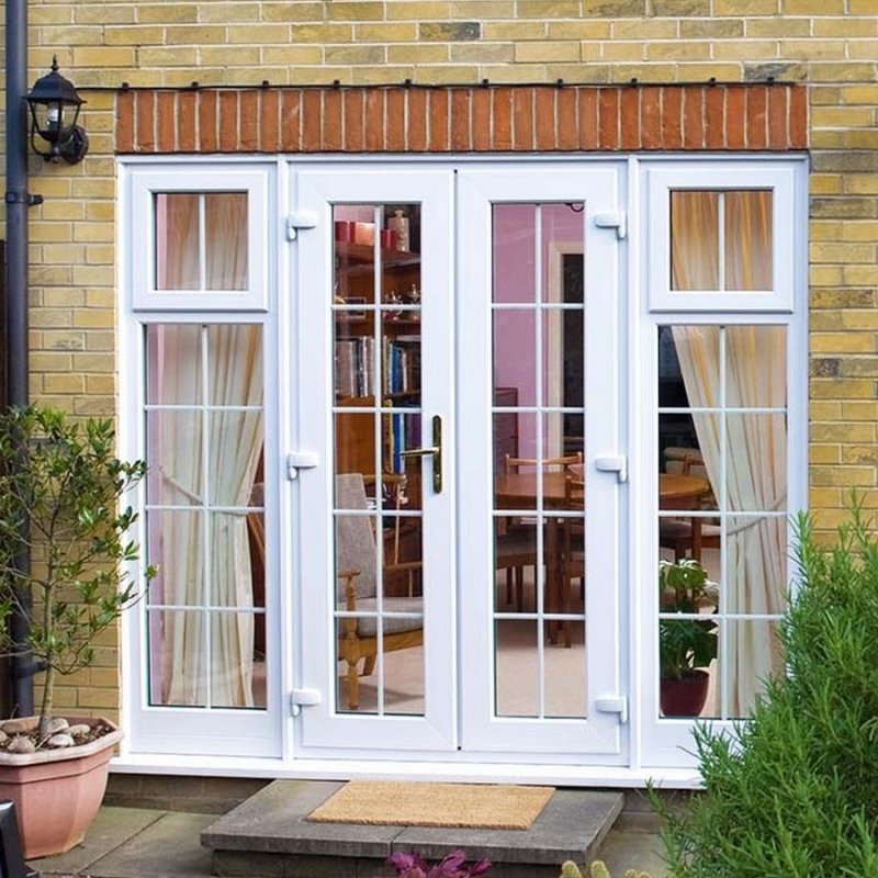 Французские двери VEKA