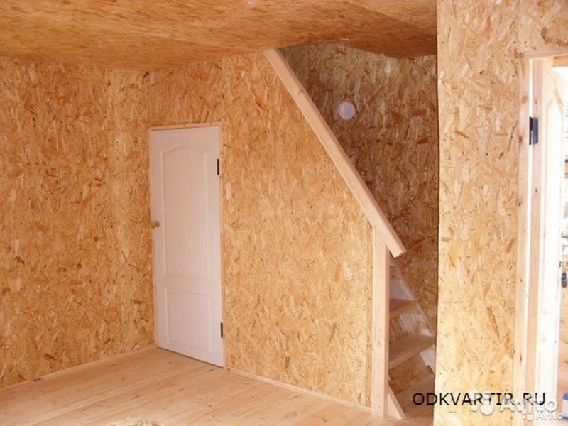 OSB плита отделка