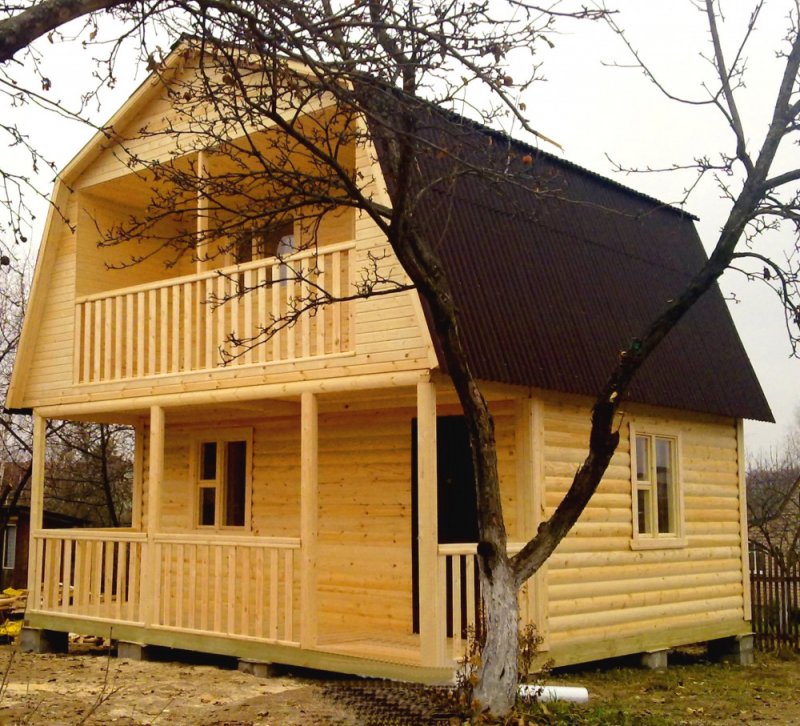 Мансардные крыши частных домов