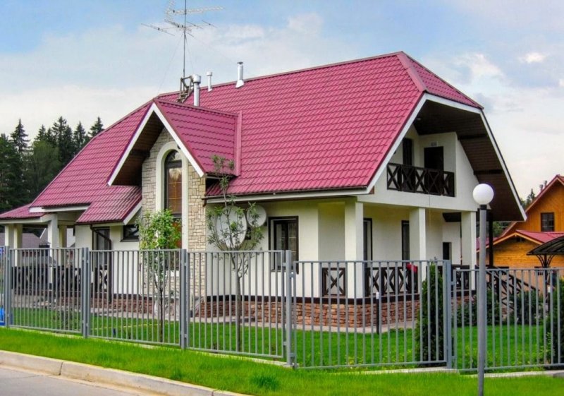 Крыша мансарда