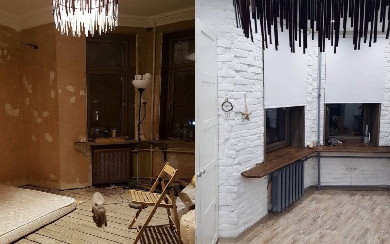 Квартира в сталинке после ремонта