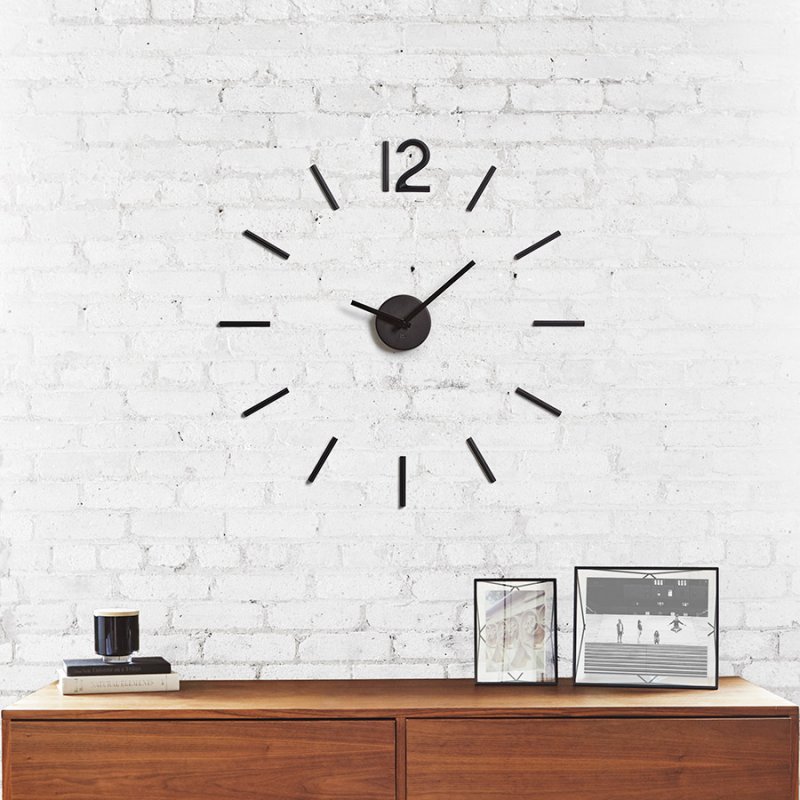 DIY Clock настенные 3d часы боль