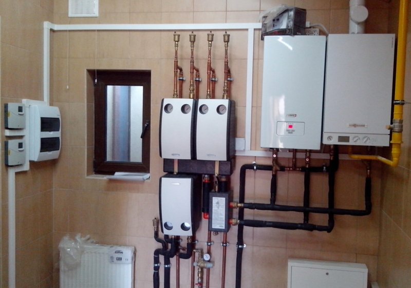 Отопление в частном доме газовым котлом