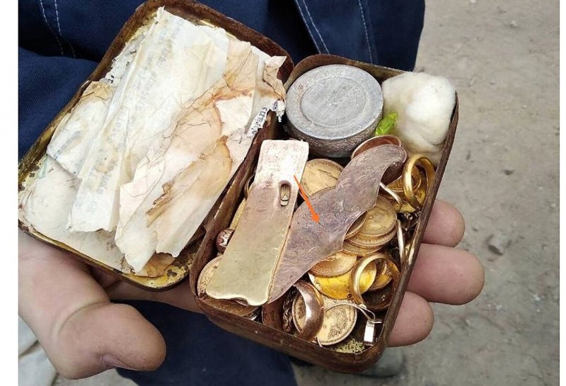 Клады найденные в старых домах
