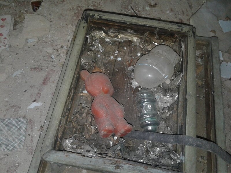 Странные находки в заброшенных домах