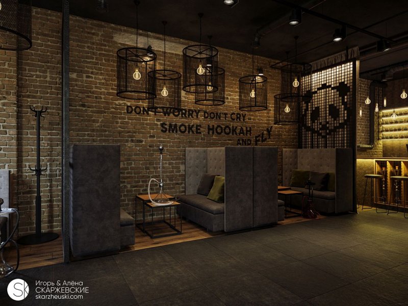 Loft Design кальянной