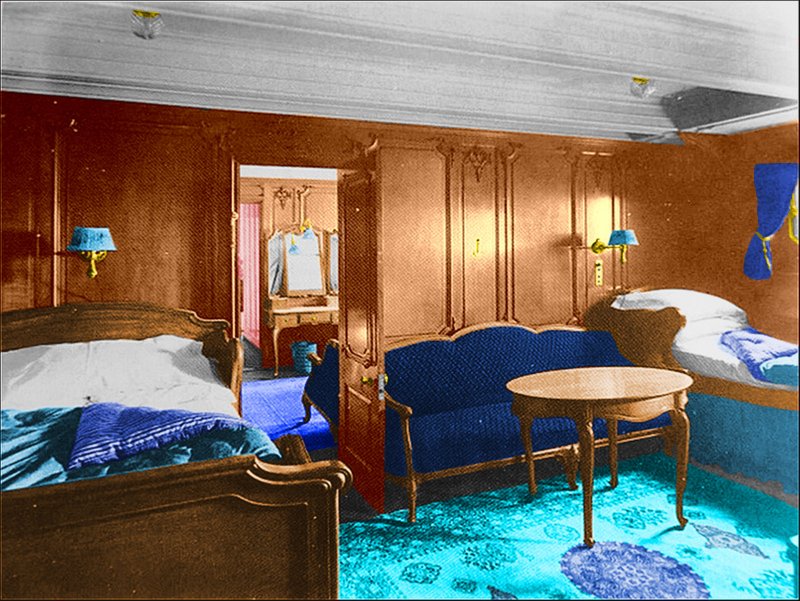Титаник каюты 2 класса