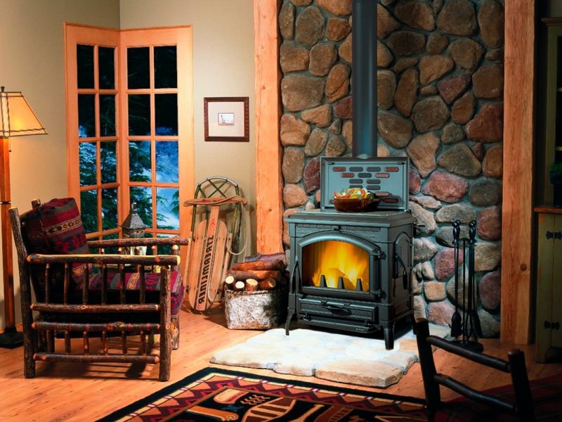 Дровяная печь-камин Fireplace como Plus
