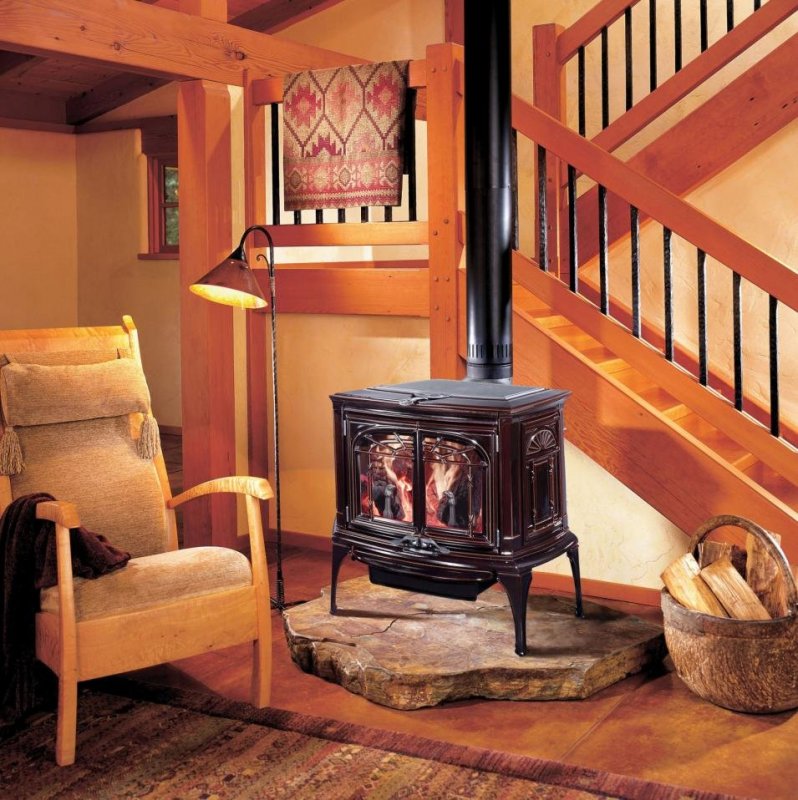 Дровяная печь-камин Fireplace Jannik