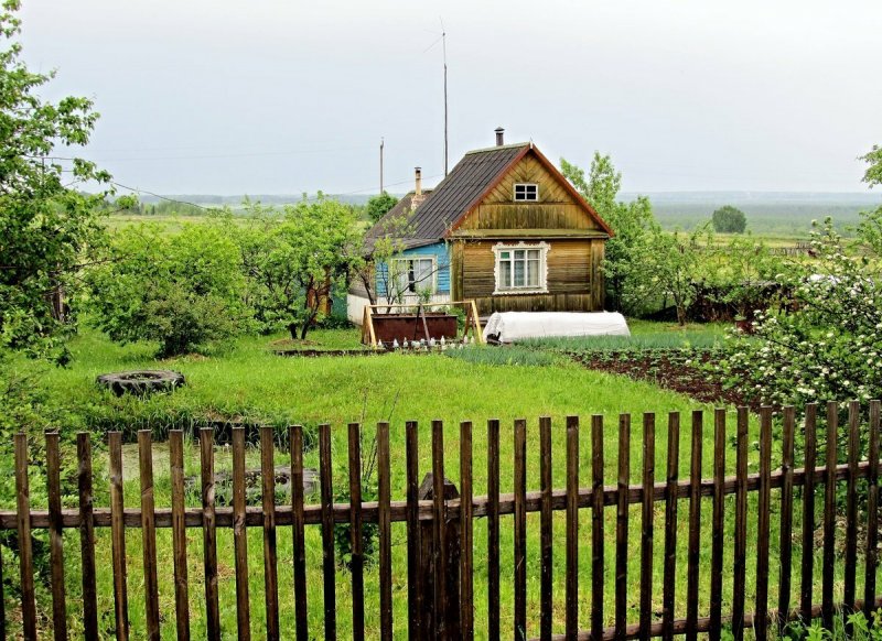 Деревенский домик