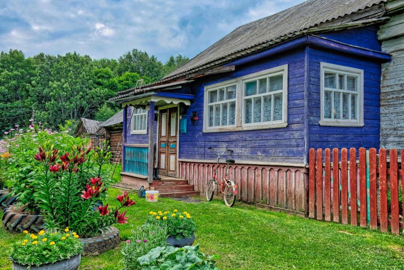 Деревенский дом