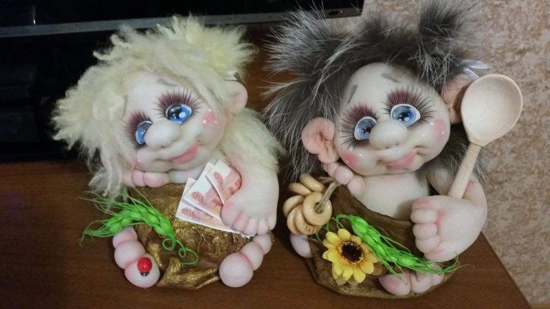Куклы в чулочной технике мастер класс