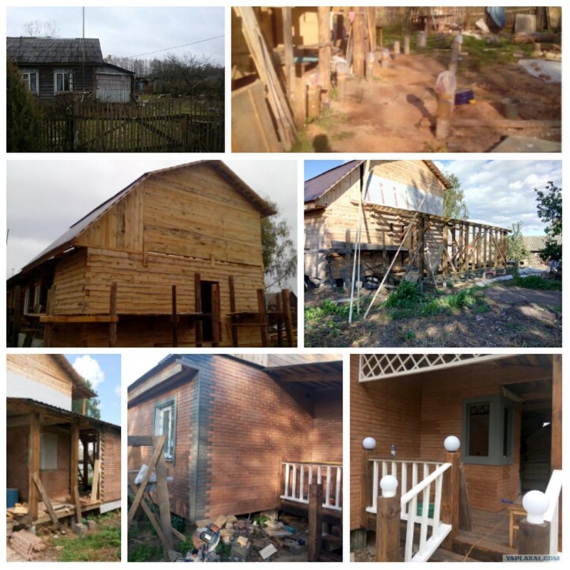Преображение старых дачных домов