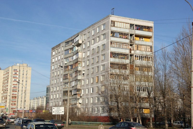 Панельная 9 этажка хрущевка