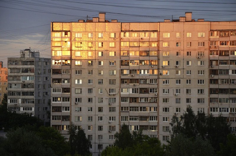 Панельные девятиэтажки