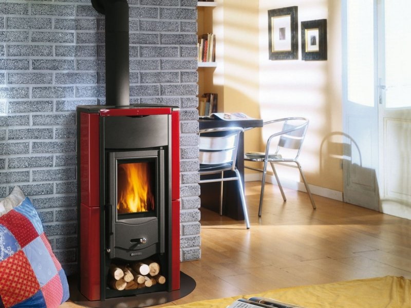 Печи камин la Nordica Fiammetta Bordeaux