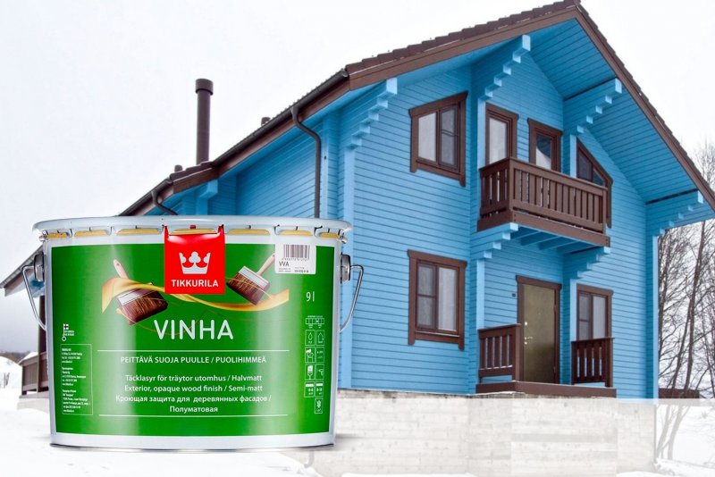 Фасадная краска Тиккурила Винха