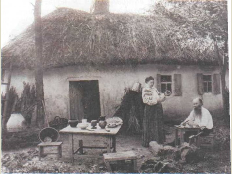 Мазанки домики
