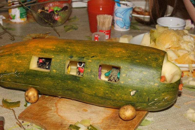 Человечек из кабачка