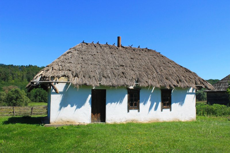 Соломенная кровля
