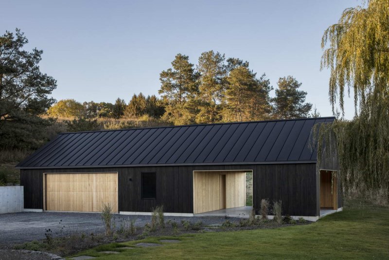 Барн хаусы Barn House с односкатной крышей