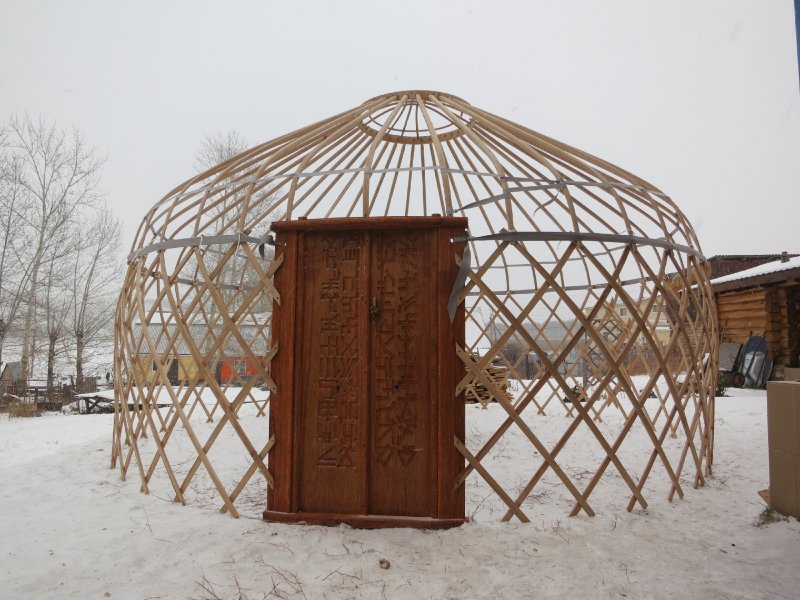 Деревянные части Юрты