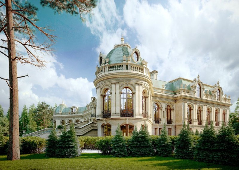 Усадьба в стиле роккок