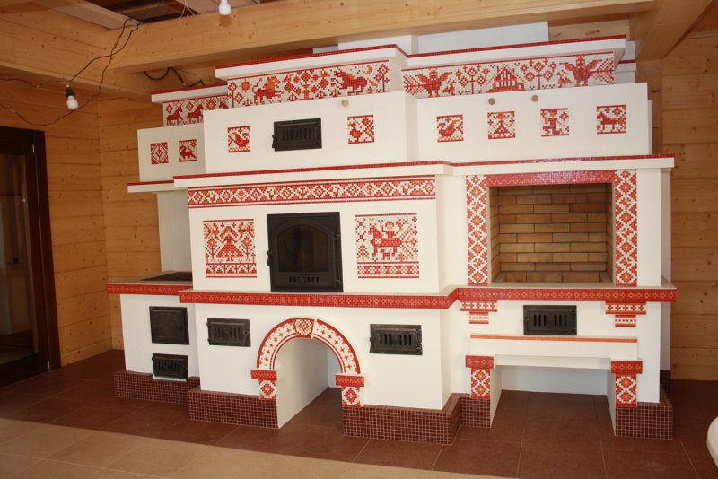 Расписные русские печи