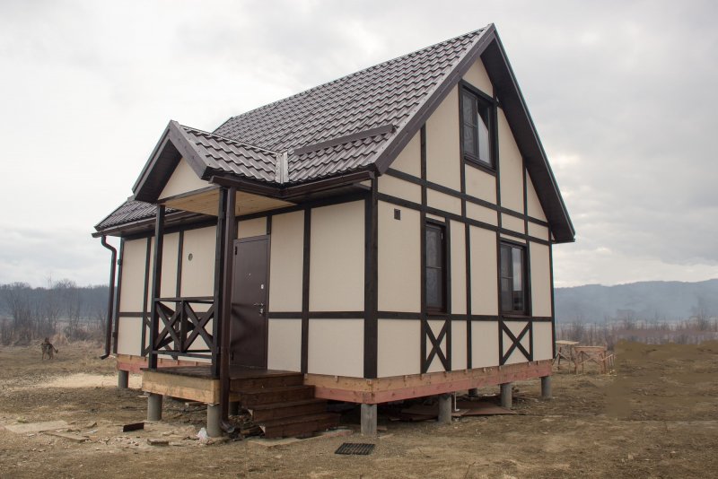 Каркасно-панельный дом
