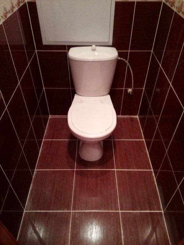 Отделка санузла в панельном доме